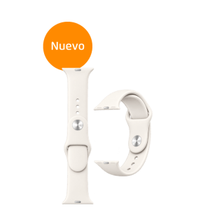 Banda de silicona Watch, 40mm, Blanco