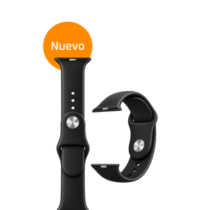 Banda de silicona Watch, 44mm, Negro